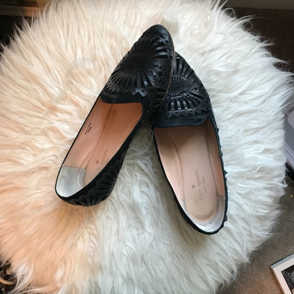 kate spade Shoes - KATE SPADE Sycamore Black Loafer Flats